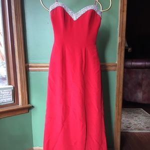 Red Prom + Pageant Gown